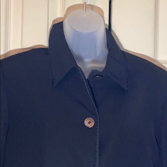 Iceberg Black Button Front Jacket Blazer Italian Large L EU 48 - Picture 2 of 16
